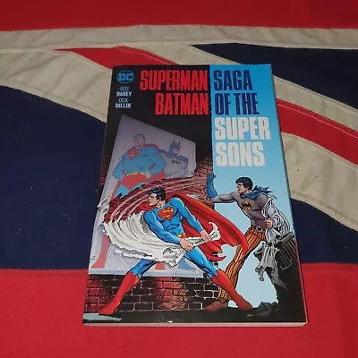 Buy Superman Batman Saga Of The Super Sons GRAPHIC NOVEL Elseworlds 80 Page Giant #1 • 19.99£