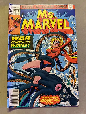 Buy Ms. Marvel #16, Marvel Comics, 1978, 1st Mystique Cameo, FREE UK POSTAGE • 29.99£