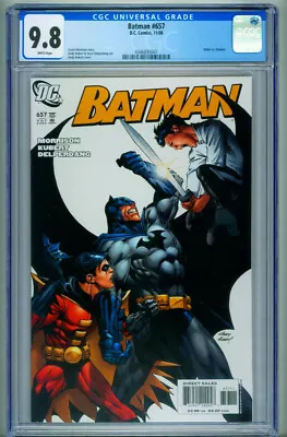 Buy Batman #657 CGC 9.8 DAMIAN Comic Book DC 4346835007 • 80.87£