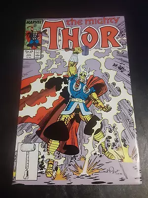 Buy The Might Thor #378 VF 1987 Love And Thunder Armor • 8£