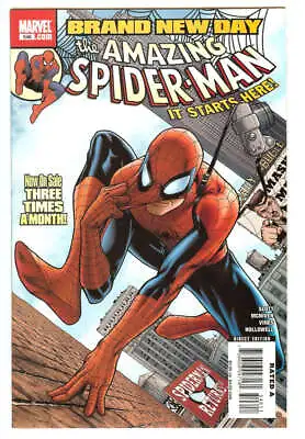 Buy Amazing Spider-man #546 9.0 // 1st Full Appearance Of Mr. Negative Marvel 2008 • 22.14£