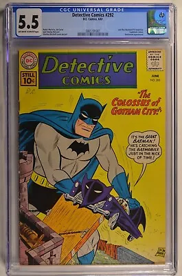 Buy Detective Comics # 292 CGC 5.5 OW/W 6/61 Last Roy Raymond TV Detective, Batwomen • 316.72£