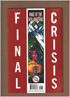 Buy Final Crisis Rage Of The Red Lanterns #1 DC Comics 2008 Atrocitus NM- 9.2 • 6.67£