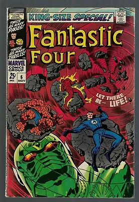 Buy Marvel Comics Fantastic Four King Size Annual 6 1st App Annihilus 6.0 FN • 499.99£