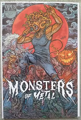 Buy Monsters Of Metal #1 Maria Wolf 1:10 Variant..opus 2022 1st Print..nm • 7.99£