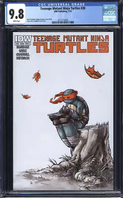 Buy Teenage Mutant Ninja Turtles #30 Cgc 9.8 White Pages // Idw Publishing 2014 • 135.92£