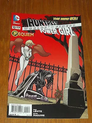 Buy Worlds Finest Huntress Power Girl #10 Nm (9.4) Dc Comics New 52 June 2013 • 3.89£