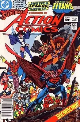 Buy Action Comics #546 VG 4.0 1983 Stock Image Low Grade • 2.88£