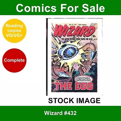 Buy Wizard #432 Comic 20 May 1978 VG/VG+ DC Thomson • 3.49£