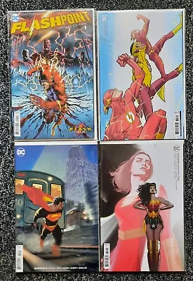 Buy DC Comics Flash / Superman / Wonder Woman Bundle X4 Issues Like New • 4.99£