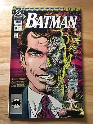 Buy Batman Annual #14 1990 Origin Of Two-Face DC Comics A1 • 11.98£