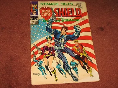 Buy Strange Tales #167 ~Marvel Steranko Nick Fury SHIELD Doctor Strange 1968 Classic • 28.44£