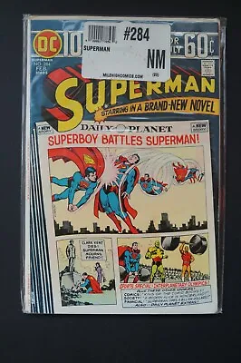 Buy DC Comics Superman 284 (1975) 100 Page Giant In Very Nice Condition! • 30£