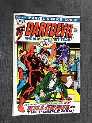 Buy DAREDEVIL #88  1st App. Mr Fear And Black Widow Origin 6/1972 VF/NM !! • 36.18£