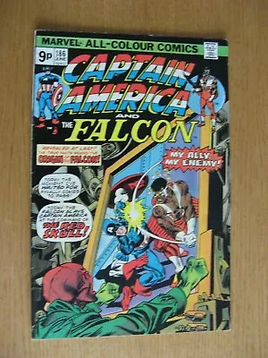 Buy Captain America & Falcon 186 (1975) [VF+], App Red Skull, Frank Robbins Art • 4£