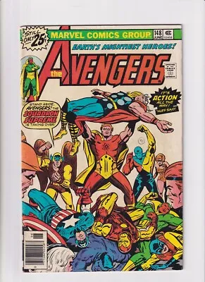 Buy Avengers (1963) # 148 Mark Jewelers (6.0-FN) (2001238) Squadron Supreme 1976 • 21.60£
