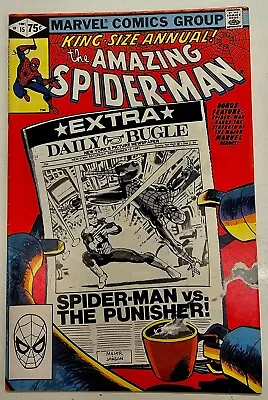 Buy Marvel Comics Amazing Spiderman Annual 15 Bronze Age Key Issue High Grade VG/FN • 0.99£