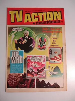 Buy TV ACTION + COUNTDOWN Comic September 2nd 1972 Issue<>81 • 10£
