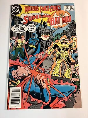 Buy Worlds Finest Comics Starring Superman And Batman # 308 Oct 1984 MARK JEWELERS • 12.61£