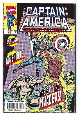 Buy Captain America Sentinel Of Liberty #2 : NM : Joe Simon Variant Cover : Namor • 1.95£