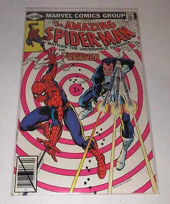 Buy Amazing Spider-Man Comic #201 (1981) (Marvel) PUNISHER  NM M? (Never Read) • 68.92£