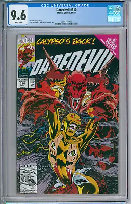 Buy Daredevil #310 CGC 9.6 1992 Marvel White Pages • 57.18£