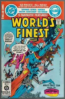 Buy World's Finest Comics 267  Captain Marvel Jr. Vs Black Adam!  1981 VF-  DC Comic • 7.87£