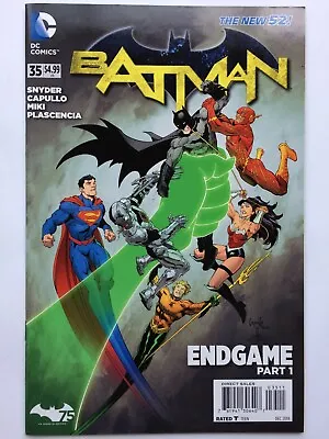 Buy BATMAN 35 (October 2014) Bagged And Boarded, Scott Snyder, Greg Capullo, DC • 5.99£