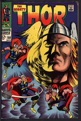Buy Thor #158 6.0 // Origin Of Dr. Donald Blake/thor Retold Marvel Comics 1968 • 40.21£