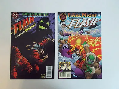 Buy Flash 107, 119 (2 Book Lot) Dc Comics 1995, Justice League, Wally West, Rebirth • 3.11£