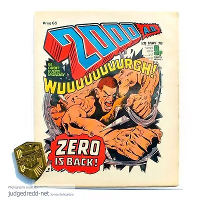 Buy 2000AD Prog 64-66 Dan Dare Ice World All 3 Judge Dredd Comic Books 13 5 78 1978 • 66£