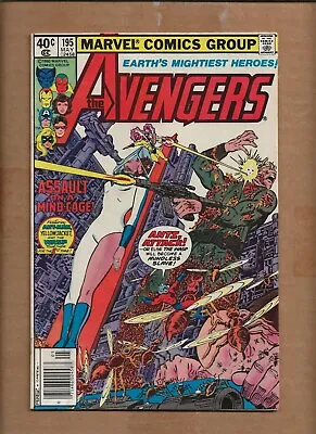 Buy Avengers #195  1st Cameo Appearance Taskmaster  Marvel Newsstand 1st Printing • 19.19£