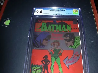 Buy 2023 DC Comics Batman #181 Foil Facsimile Reprint 1st Poison Ivy  CGC Graded 9.6 • 32.14£