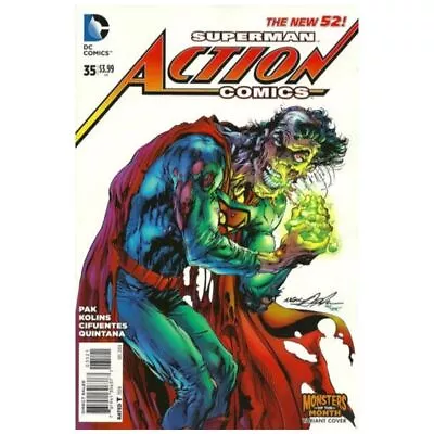 Buy Action Comics (2011 Series) #35 Cover 2 In Near Mint Condition. DC Comics [w. • 4.98£
