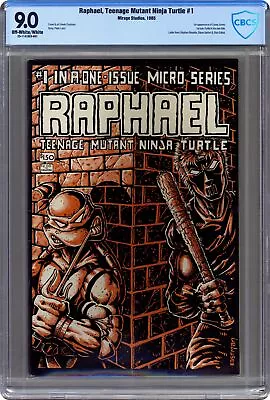 Buy Raphael Teenage Mutant Ninja Turtles #1 Eastman 1st Printing CBCS 9.0 1985 • 343.91£