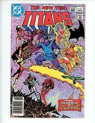Buy New Teen Titans #32 Comic Book 1983 FN/VF 1st App Thunder & Lightning DC • 2.36£