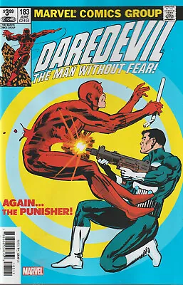 Buy Marvel Comics Daredevil #183 December 2023 Facsimile Reprint 1st Print Nm • 5.75£