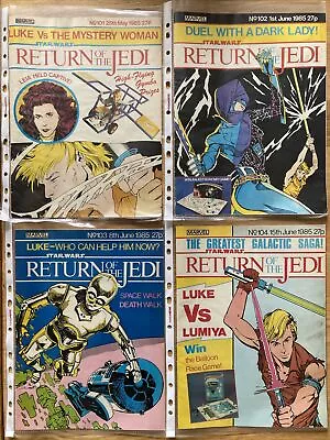 Buy Return Of The Jedi Weekly 101 102 103 104 Star Wars Marvel UK • 9.99£
