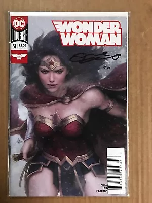 Buy Wonder Woman #51 Orlando Signature (#130/250) Artgerm Cover 1st Print Dc (2018)  • 27.98£