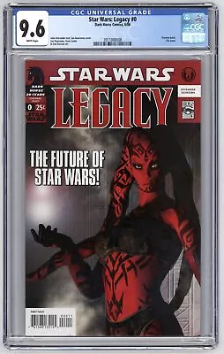 Buy Star Wars Legacy #0 ~ CGC 9.6 • 54.41£