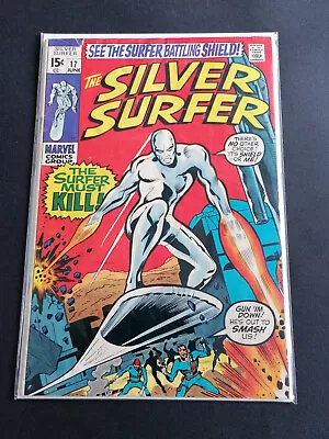 Buy Silver Surfer #17 - Marvel Comics - June 1970 - 1st Print • 42.81£