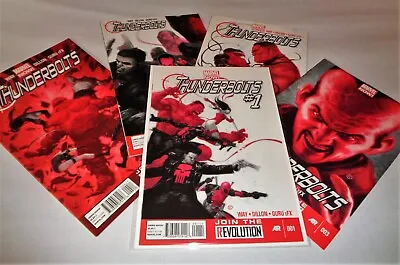 Buy THUNDERBOLTS #1 🔑 1st Print 🔥 Marvel Comic 2013 + 4 FREE Red Hulk Deadpool MCU • 18£