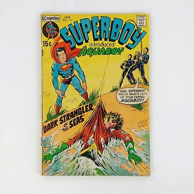 Buy Superboy #171 Introduces Aquaboy (1971 Marvel Comics) • 4.82£