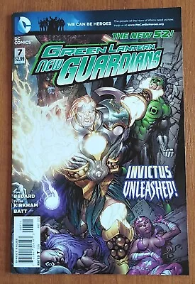 Buy Green Lantern New Guardians #7 - DC Comics 1st Print 2011 Series • 6.99£