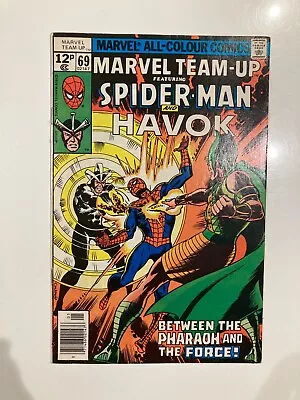 Buy Marvel Team-Up 69 1978 Very Good Condition Spider-Man & Havok • 4.50£