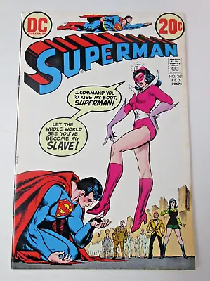 Buy Superman #261 1973 [VF/NM] Star Sapphire Cover High Grade Vintage DC Nick Cardy • 144.62£