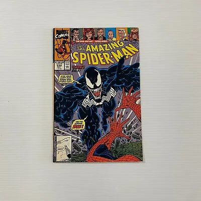 Buy Amazing Spider-Man #332 1990 VF Iconic Cover • 25£