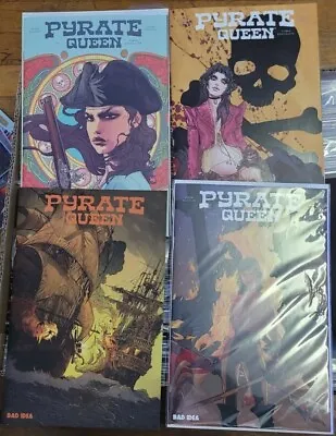 Buy PYRATE QUEEN Issues #1,2,3,4 COMPLETE Bad Idea Comics FIRST PRINTINGS • 11.19£