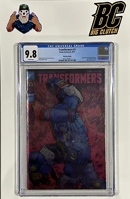 Buy Transformers #1 CGC 9.8 Maria Wolf Foil Variant Limited 500 • 118.27£