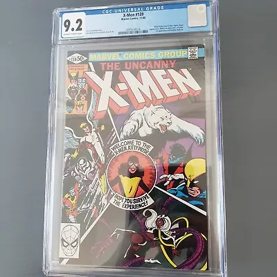 Buy The Uncanny X-Men #139 CGC 9.2 (1980) 1st App Kitty Pryde Bright Colors • 63.96£